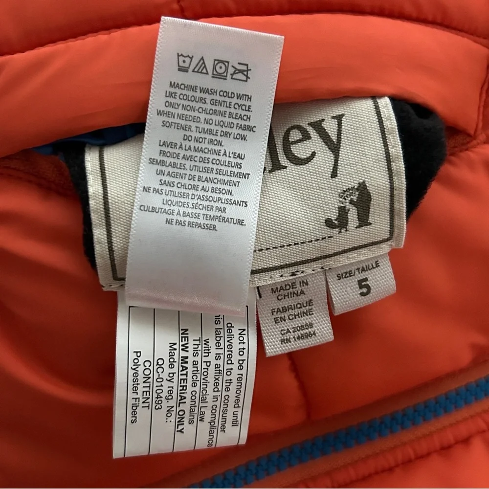 Hatley Puffer Vest Reversible Sleeveless Retro Rocket Ships (5)